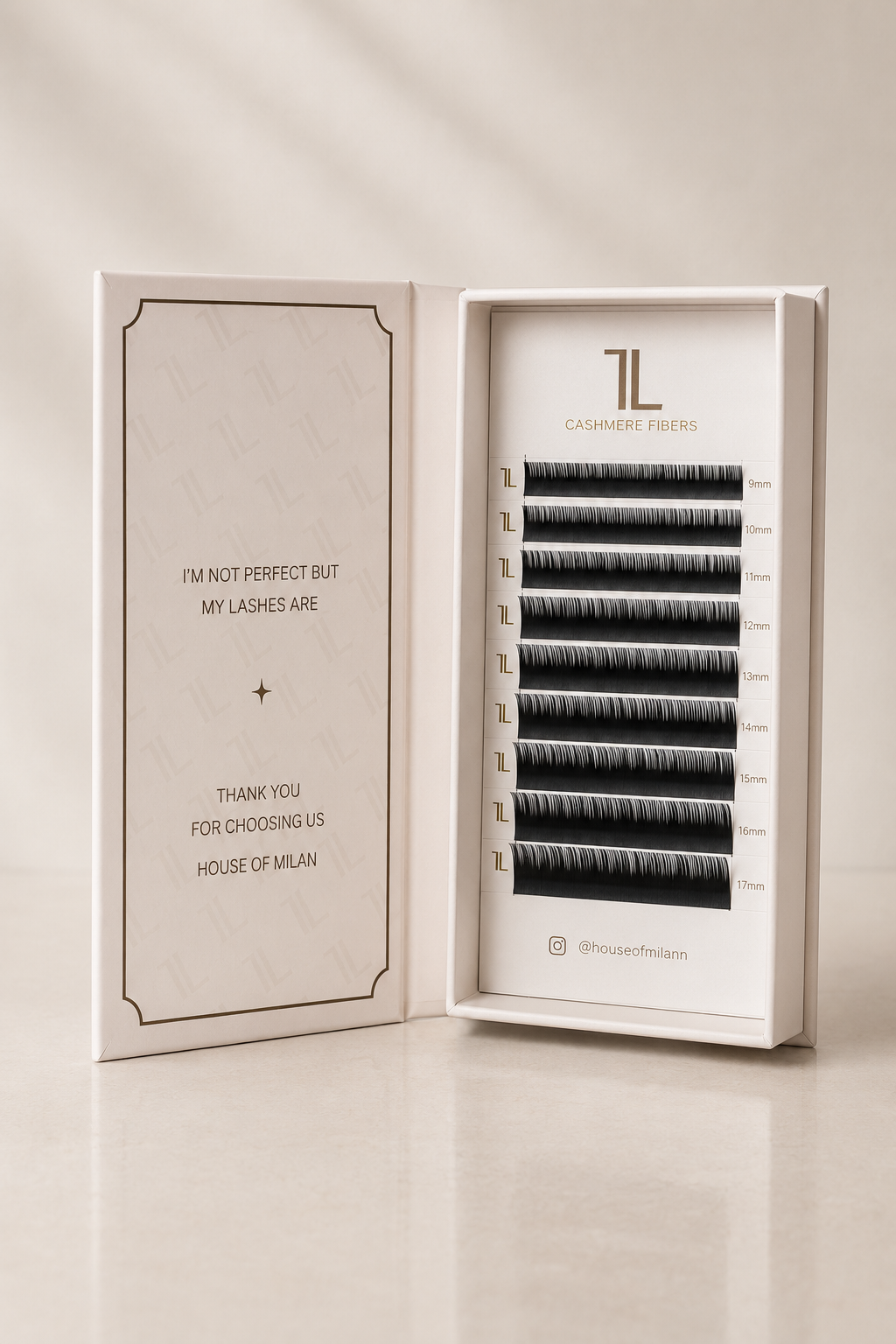Cashmere Fiber Lash Trays